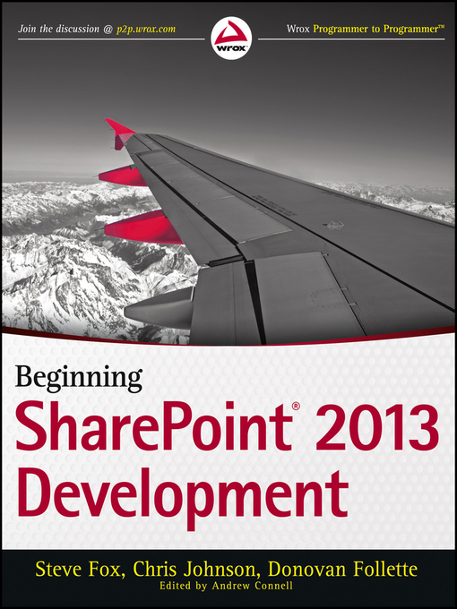 Title details for Beginning SharePoint 2013 Development by Steve Fox - Available